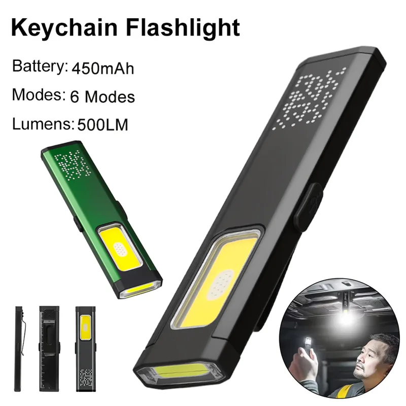 Outdoor Lighting Guide - Mini Portable Rechargeable LED Torch Light,