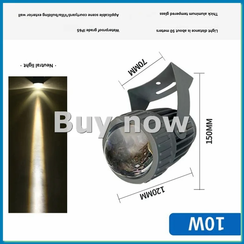 Outdoor Lighting For Garden - Outdoor LED Garden Wall Spotlights 10W