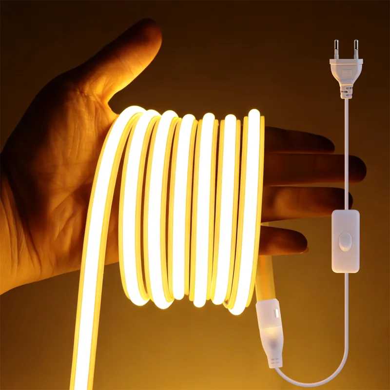 Outdoor Lighting Strip - 220V COB Led Strip High Density