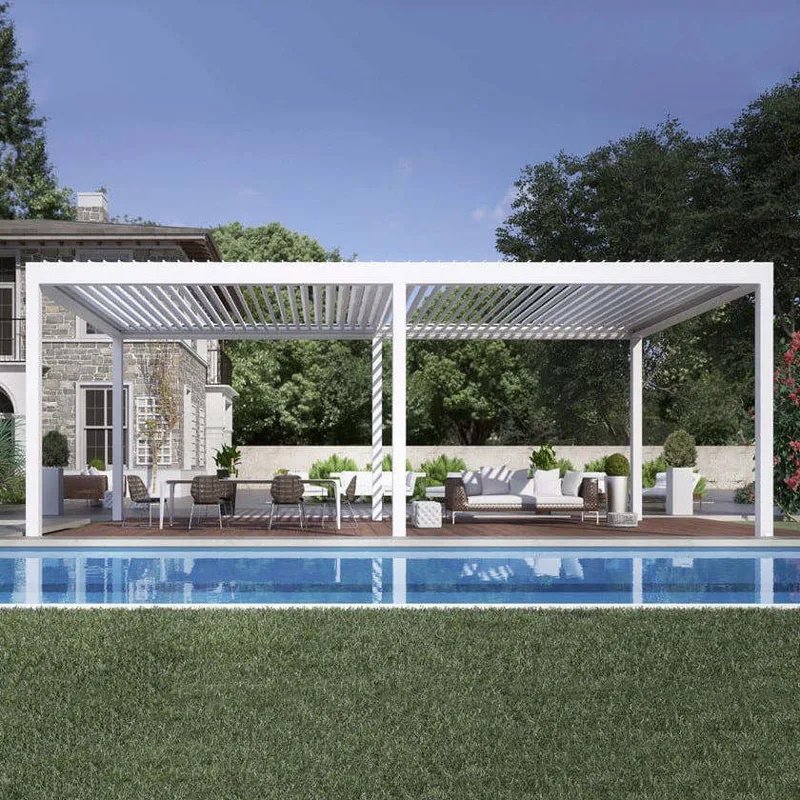 Outdoor Lighting For Garden - Anodized Swimming Pool Aluminum Alloy Pavilion