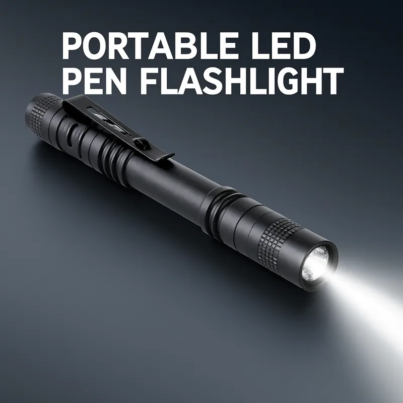 Outdoor Lighting Guide - Portable Mini LED Pen Flashlight Waterproof