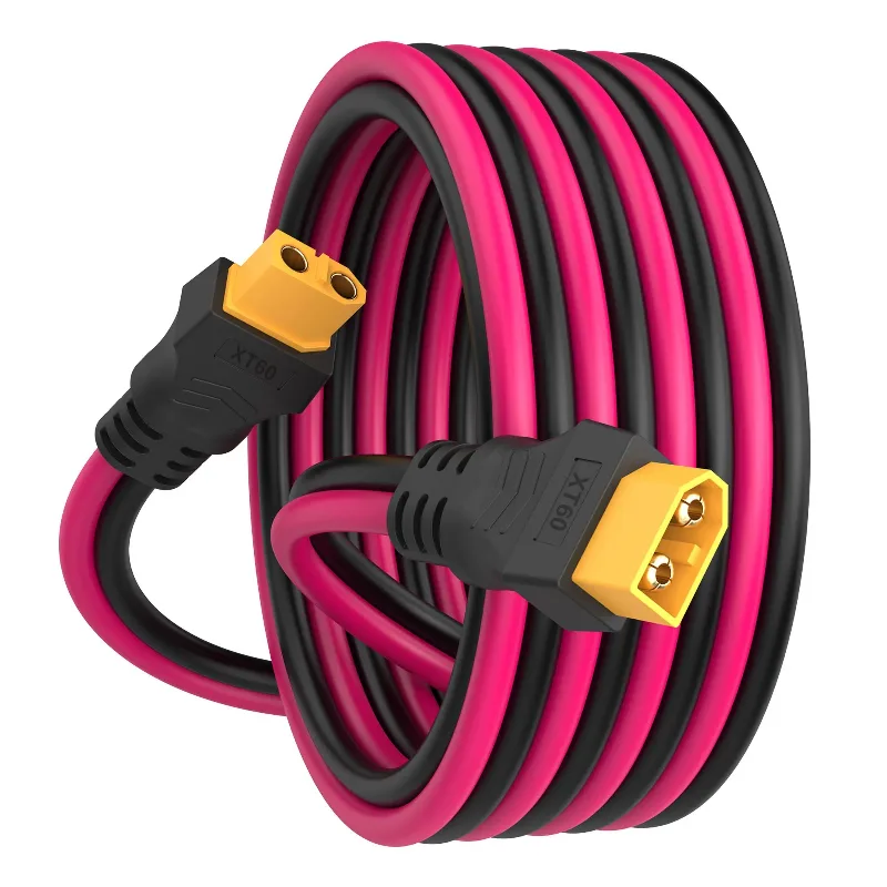 Outdoor Lighting Extension Cable - XT60 Extension Cable 12AWG XT60 To