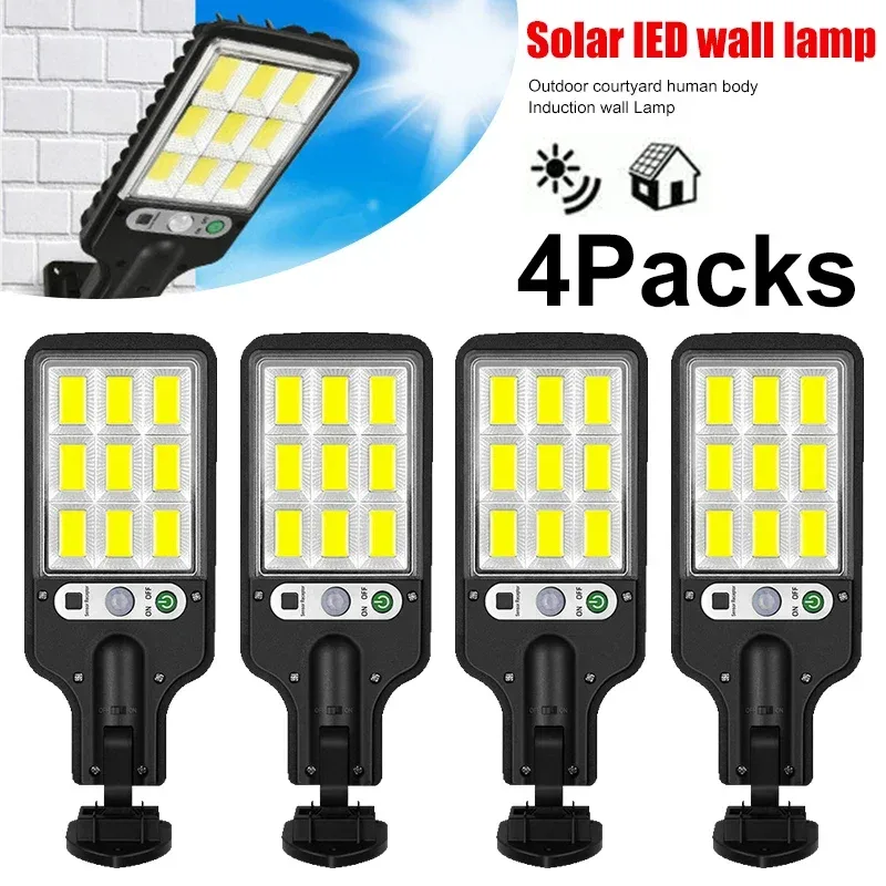 Outdoor Lighting For Garden - Powerful LED Solar Outdoor Courtyard Wall