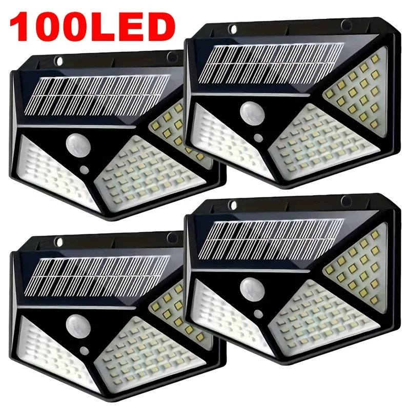 Outdoor Lighting For Garden - 100LED Outdoor Solar Garden Light Outdoor