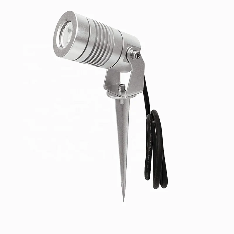 Outdoor Lighting Voltage - 3W7W12W18W Mini LED Spotlights, Silver Waterproof,