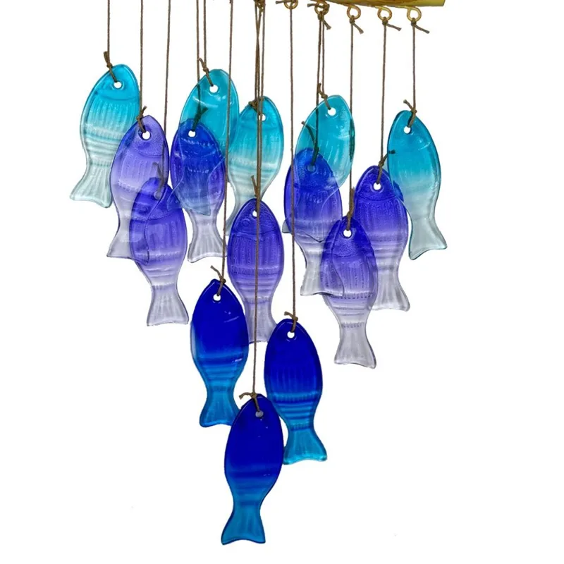Outdoor Lighting Collections - Crafts Iron Art Wind Chime Hanging