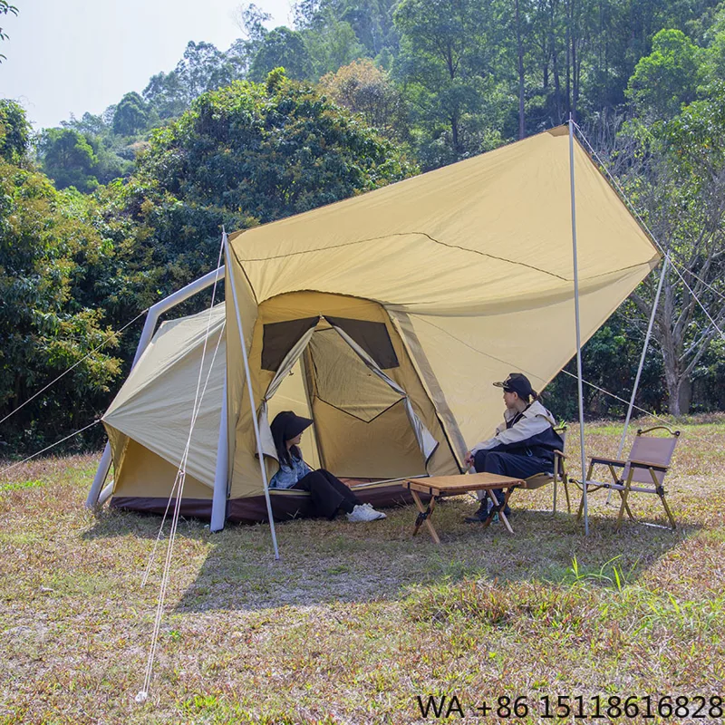 Outdoor Lighting For Garden - Outdoor Ultra Light Black Camping Tent,