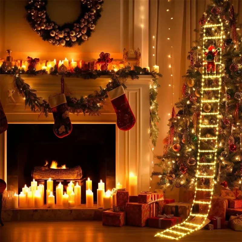 LED Ladder Light for Santa Cla - Outdoor Lighting Strip recension och pris