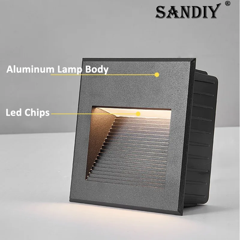 SANDIY Recessed Outdoor Wall S - Outdoor Lighting Voltage recension och pris