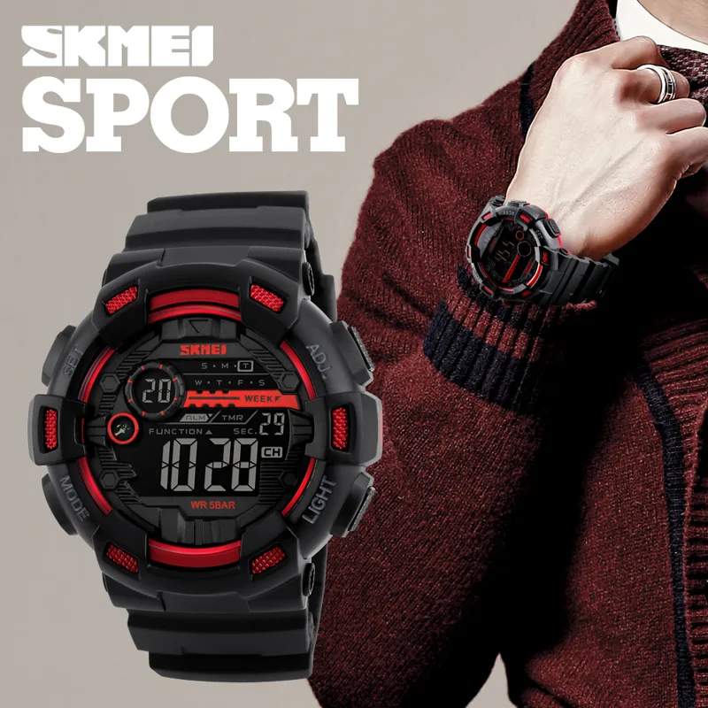 SKMEI Sports Outdoor Chrono Di - Outdoor Lighting Collections recension och pris