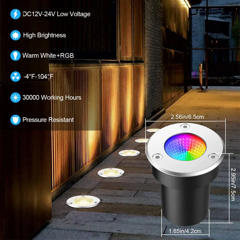 RGBW Low Voltage Landscape Lig - Outdoor Lighting Voltage recension och pris