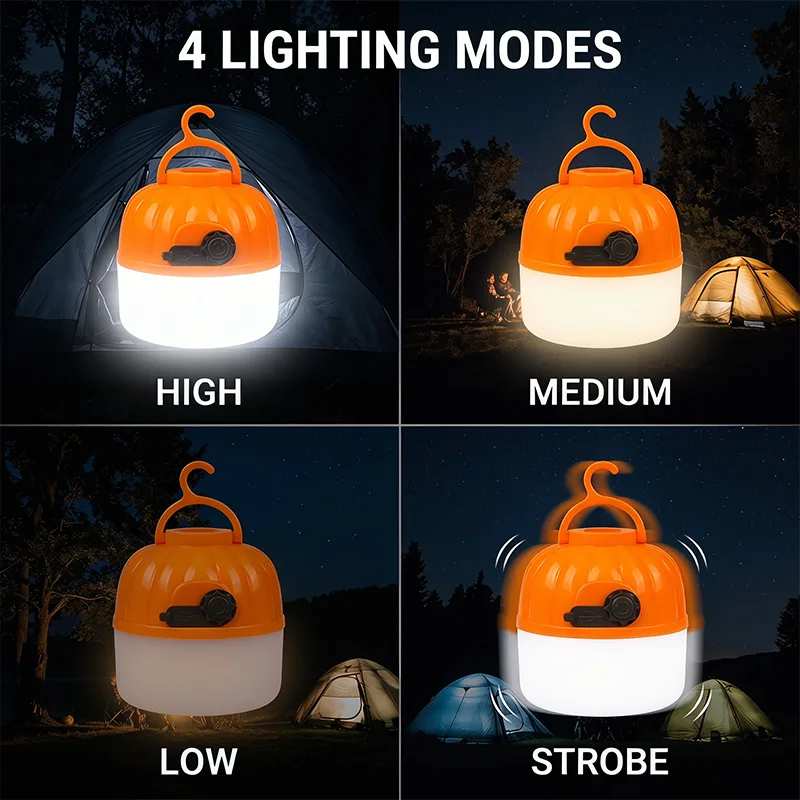 Mini Portable LED Pumpkin Bulb - Outdoor Lighting Strip recension och pris