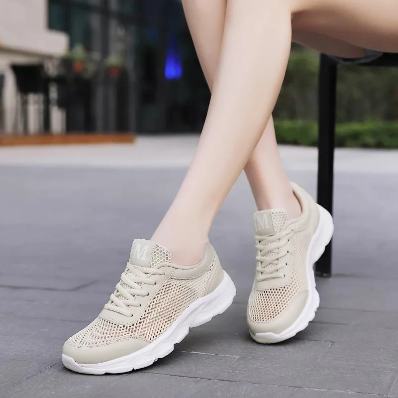 Summer Breathable Sneakers Wom - Outdoor Lighting Ideas For Front Of House recension och pris