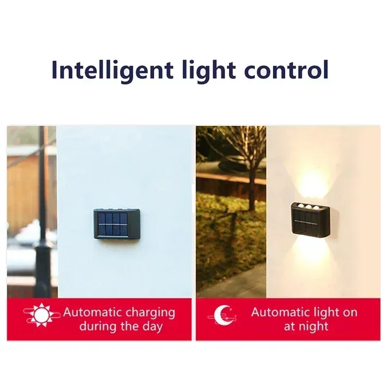 COB Solar Wall Lamp Outdoor Wa - Outdoor Lighting For Garden recension och pris