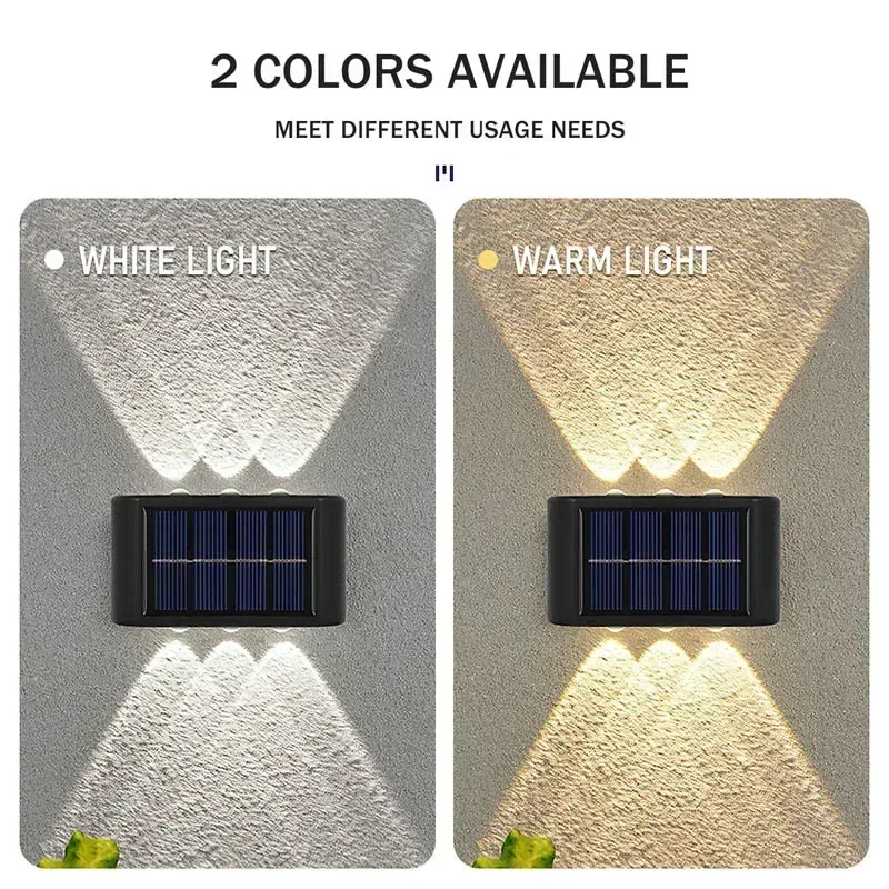 COB Solar Wall Lamp Outdoor Wa - Outdoor Lighting For Garden recension och pris
