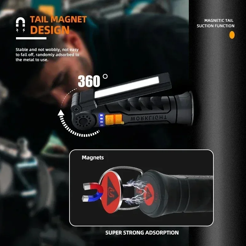 Portable COB LED Flashlight US - Outdoor Lighting Guide recension och pris