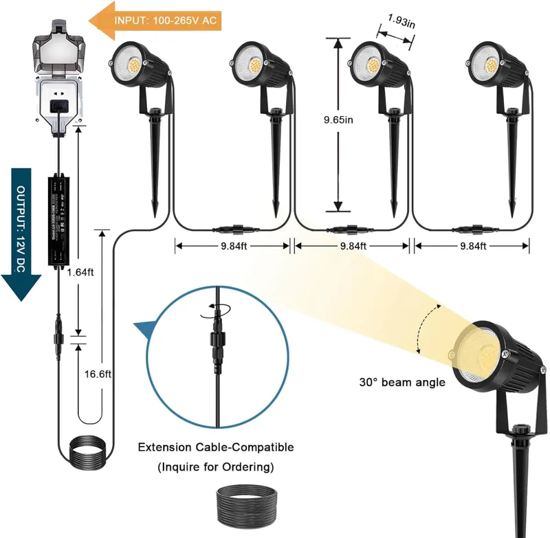 Low Voltage Landscape Lighting - Outdoor Lighting Voltage recension och pris
