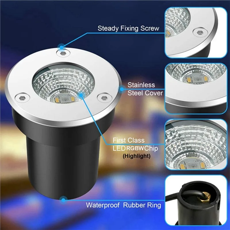 A01F-Outdoor 12V RGBW In Groun - Outdoor Lighting Voltage recension och pris