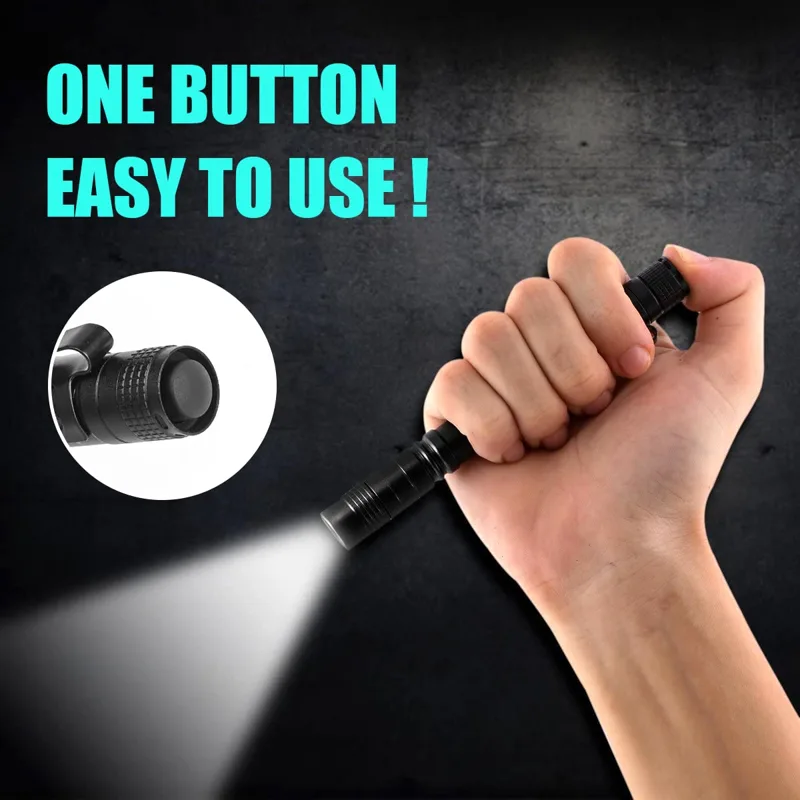 Portable Mini LED Pen Flashlig - Outdoor Lighting Guide recension och pris