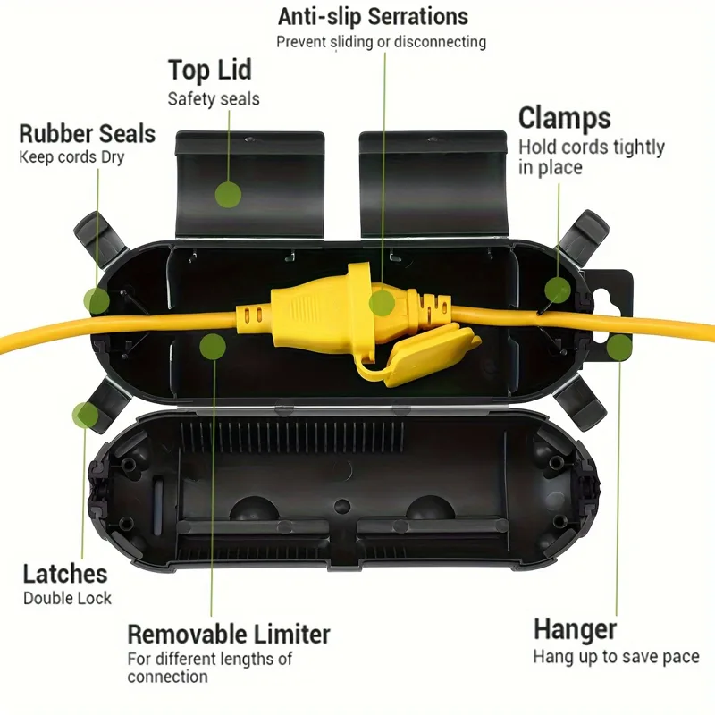 Extension Cord Plug Connection - Outdoor Lighting Extension Cable recension och pris