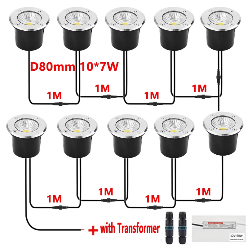 IP67 Waterproof LED Buried Lig - Outdoor Lighting Voltage recension och pris