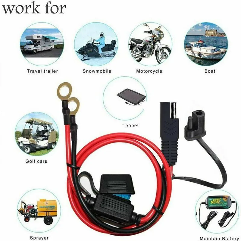 Double SAE Quick Release Cable - Outdoor Lighting Extension Cable recension och pris