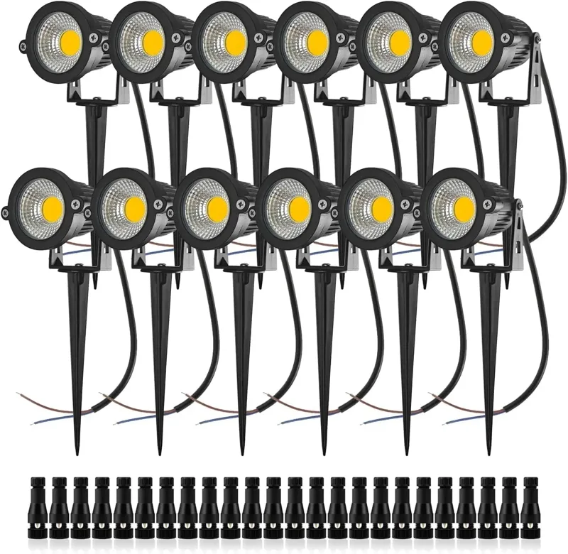 10 Pack LED Landscape Lights 3 - Outdoor Lighting Voltage recension och pris
