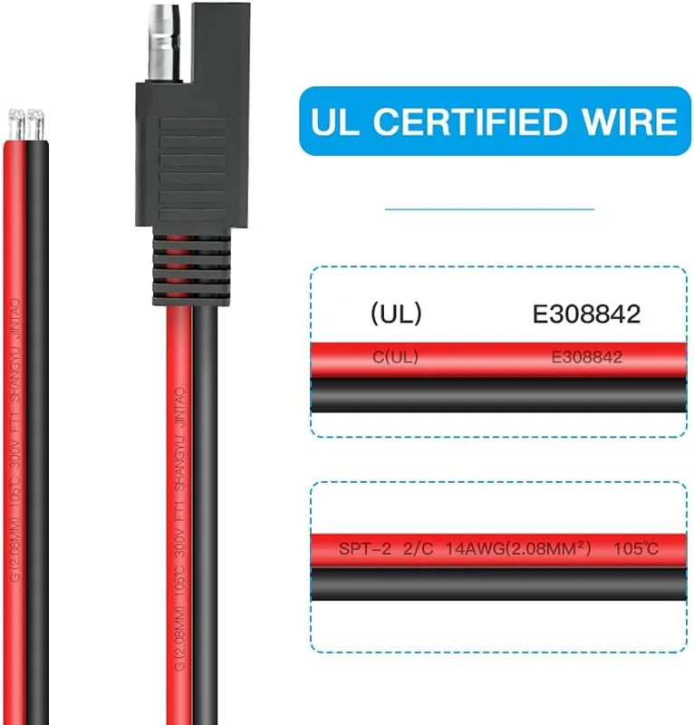 SAE Connector Extension Cable  - Outdoor Lighting Extension Cable recension och pris