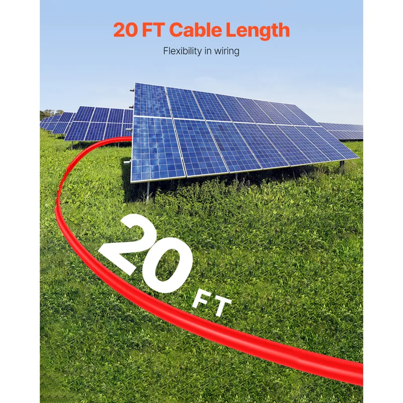 SucceBuy Solar Panel Extension - Outdoor Lighting Extension Cable recension och pris