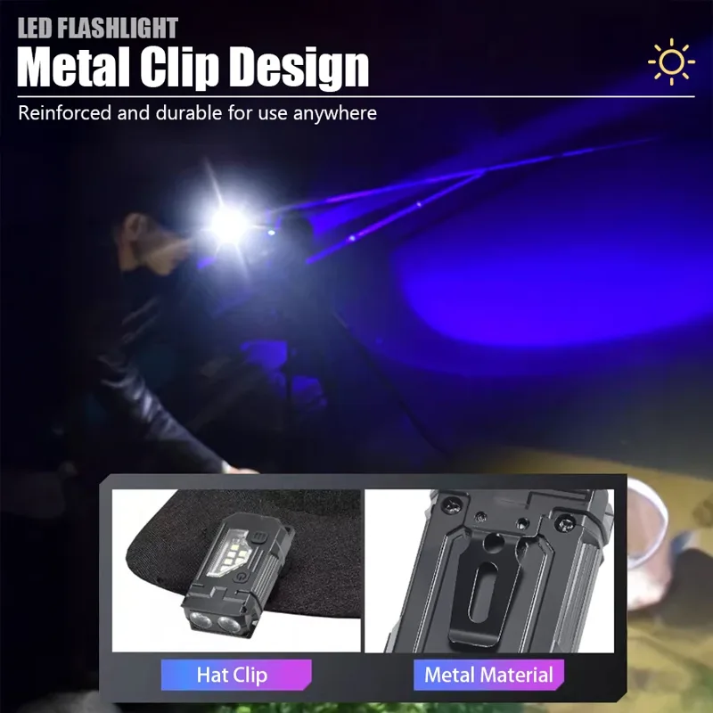 Mini Keychain EDC Flashlight - - Outdoor Lighting Guide recension och pris
