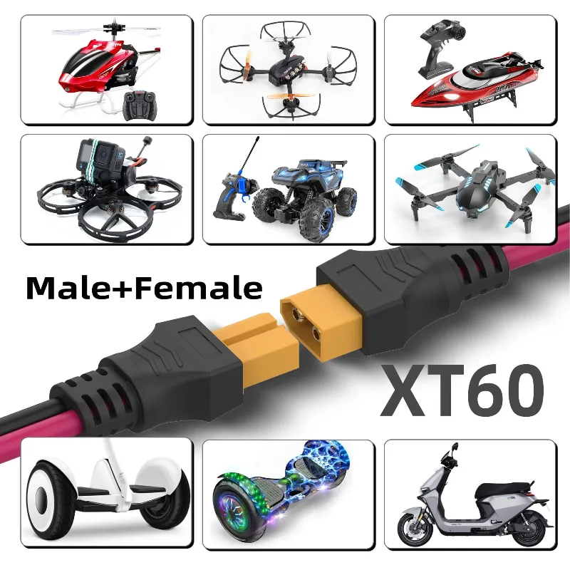 XT60 Extension Cable 12AWG XT6 - Outdoor Lighting Extension Cable recension och pris