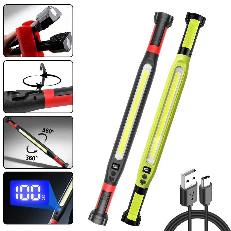 COB Work Light Type‑C Recharge - Outdoor Lighting Strip recension och pris