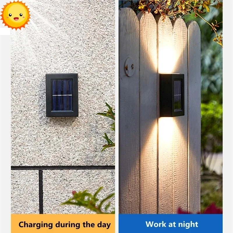 Solar LED Outdoor Light Solar  - Outdoor Lighting Strip recension och pris