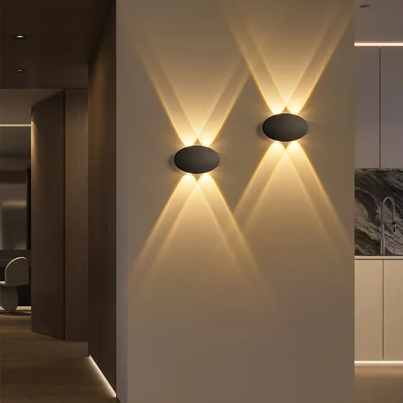 Modern Simple LED 4W Oval Outd - Outdoor Lighting Voltage recension och pris