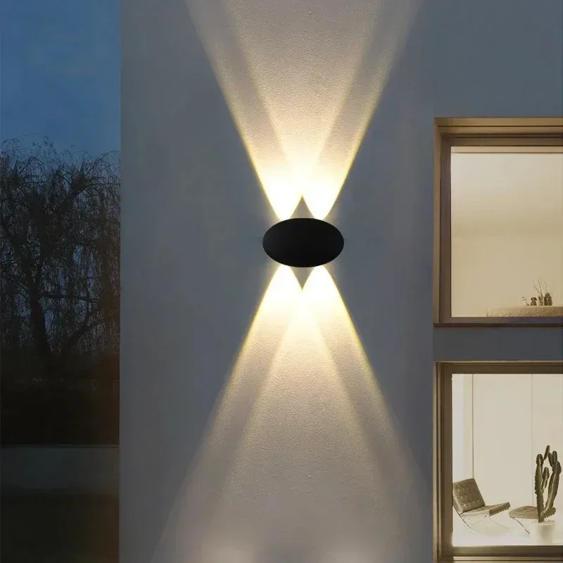 Modern Simple LED 4W Oval Outd - Outdoor Lighting Voltage recension och pris