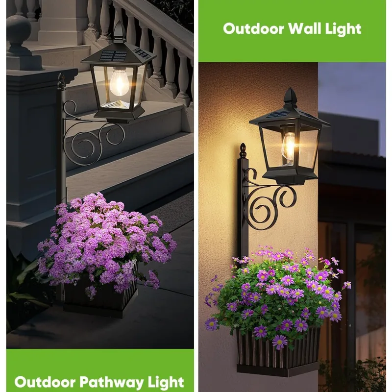 2-in-1 Solar Garden Planter La - Outdoor Lighting For Garden recension och pris