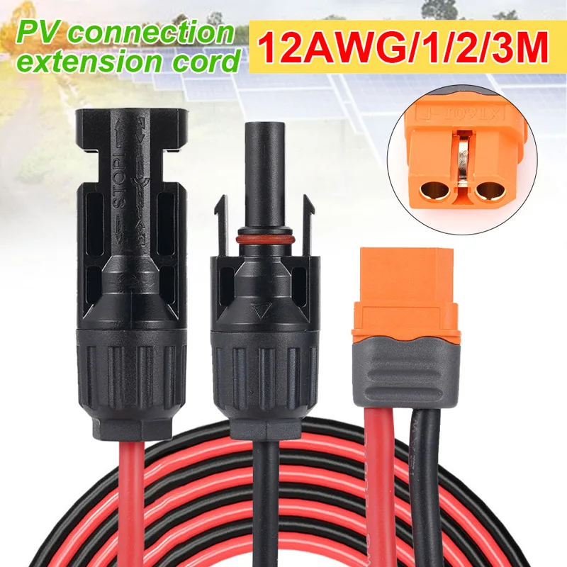 Solar Charge Cable XT60I- F Ad - Outdoor Lighting Extension Cable recension och pris