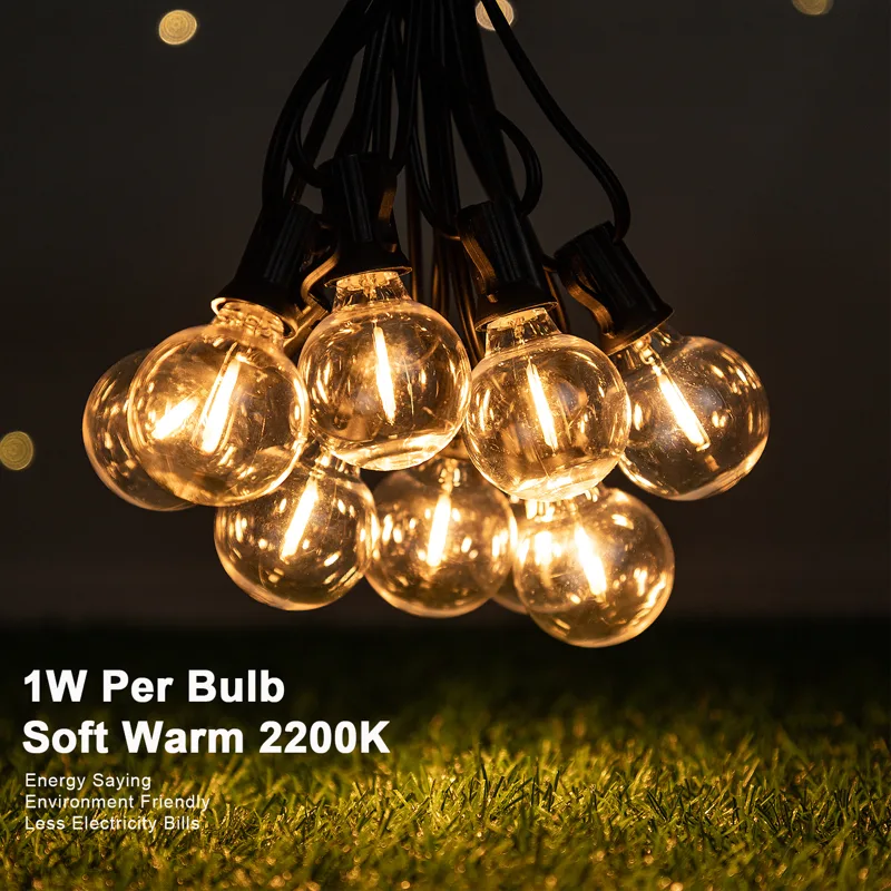 G40 Outdoor Garland String Lig - Outdoor Lighting Strip recension och pris