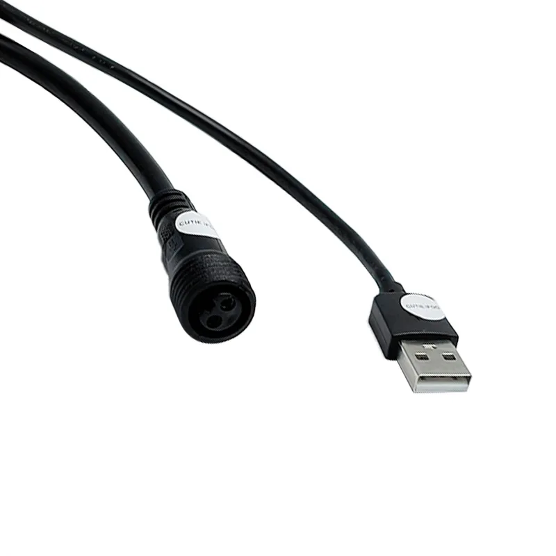 USB Male To 2 Pin Female Charg - Outdoor Lighting Extension Cable recension och pris