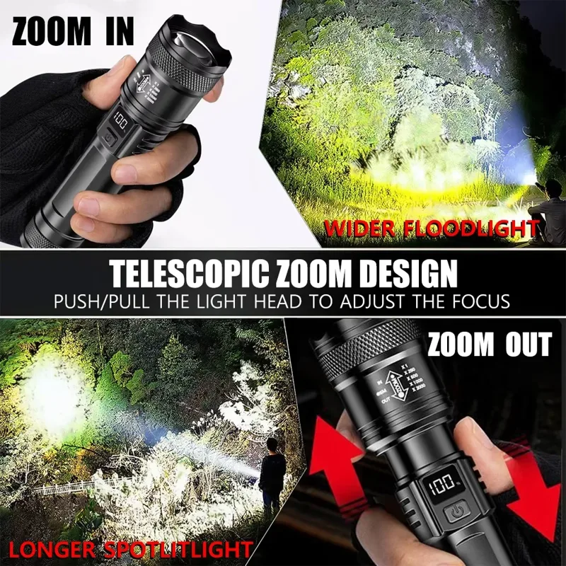 Rechargeable LED Flashlight Zo - Outdoor Lighting Guide recension och pris