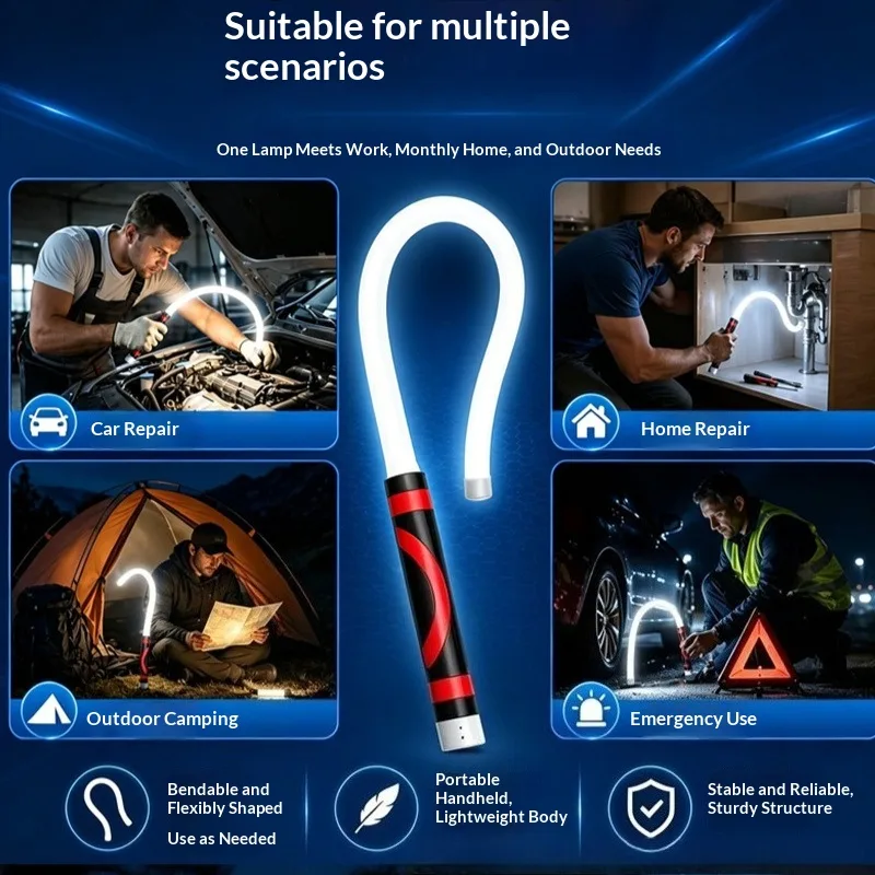 1Pc Flexible Bendable Multi-Fu - Outdoor Lighting Strip recension och pris
