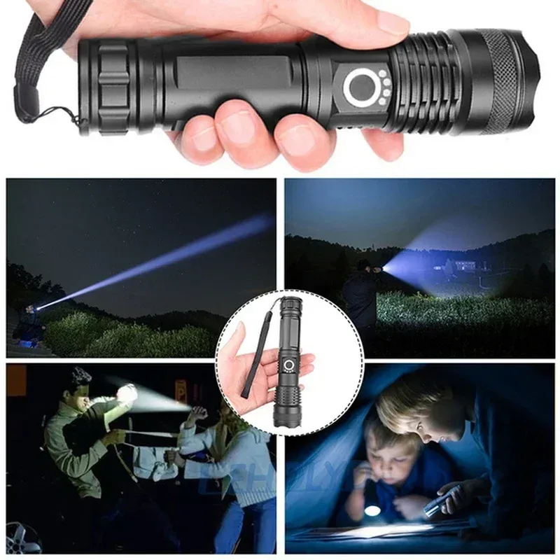 High Power XHP70 Led Flashligh - Outdoor Lighting Guide recension och pris