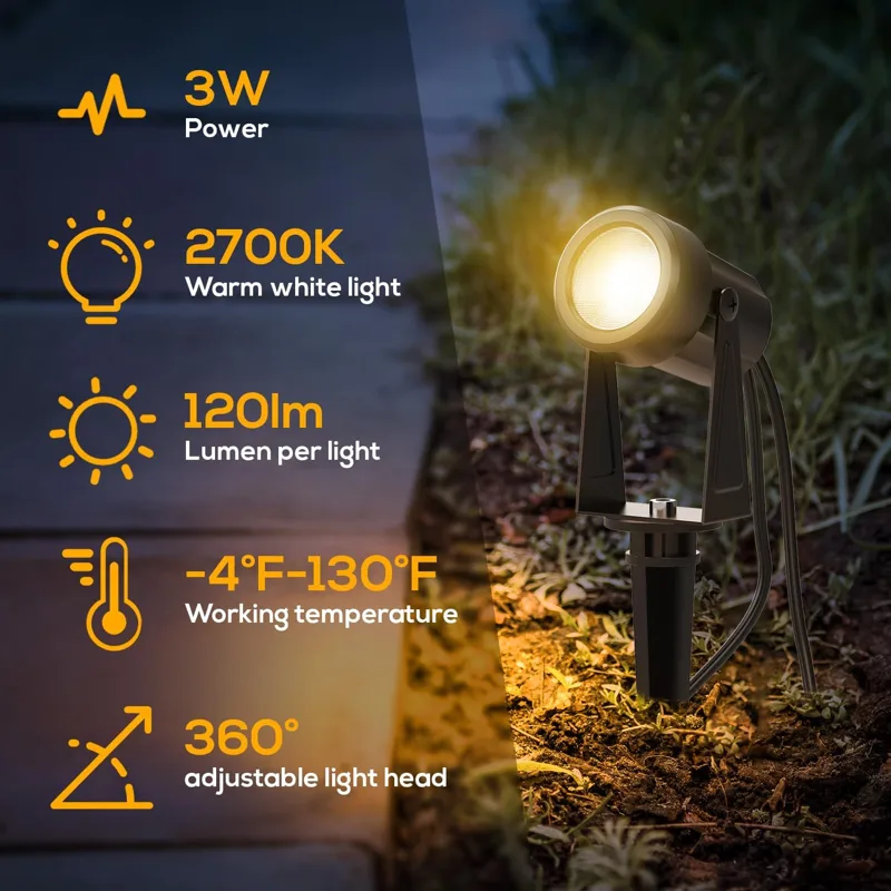 Banord 4-10 Pack 12V LED Spot  - Outdoor Lighting Voltage recension och pris
