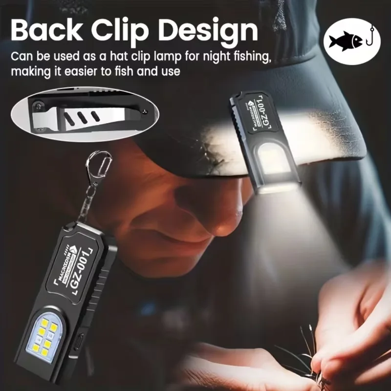 Mini COB LED Keychain Flashlig - Outdoor Lighting Guide recension och pris