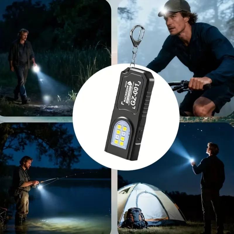 Mini COB LED Keychain Flashlig - Outdoor Lighting Guide recension och pris